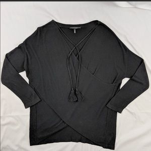 White House Black Market Faux Wrap Sweater